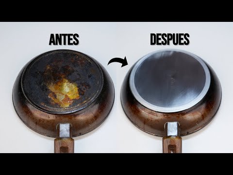 Este es el SECRETO mejor guardado de los CHEFS para dejar limpio sus SARTENES