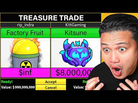 Trading Factory Devil Fruits For 24 Hours - Blox Fruits