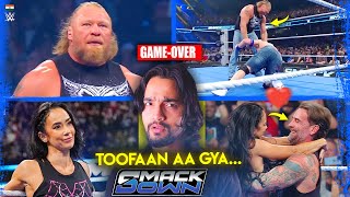 'BAWAAL SMACKDOWN🤯' AJ Lee Returns, Brock Lesnar Destruction - WWE Smackdown Highlights
