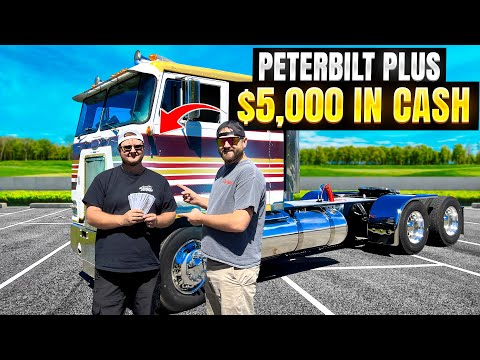 Giving Away our Classic Peterbilt to Very Deserving Truck Driver!