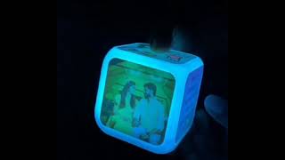 7 Colour Changing LED Digital Alarm Clock Table Watch with Date Time