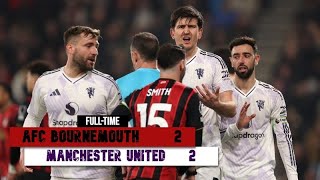 AFC Bournemouth vs Manchester United MATCH REACTION!!!