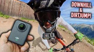 Downhill und Dirtjump mit der neuen DJI OSMO 360 Cam!