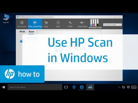 install hp scan