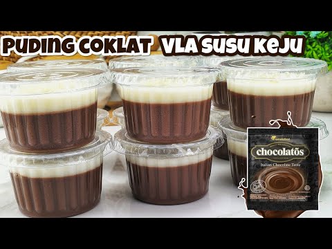 PAKE RESEP INI! PERTAMA KALI JUALAN LANGSUNG MBRUDUL LIST ORDERAN! Puding Coklat Vla Susu Keju