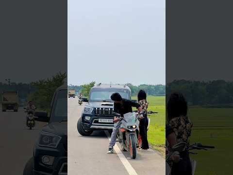 Wait For Twist 🤓 | Mr.FK01 | #shorts #ktm #scorpio  #youtubeshorts #