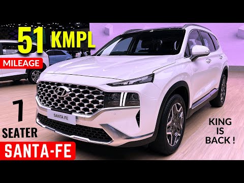 2025 Hyundai Santa-Fe Hybrid 7-Seater Premium SUV - Toyota Fortuner Hybrid & Ford Endeavour Rival ?