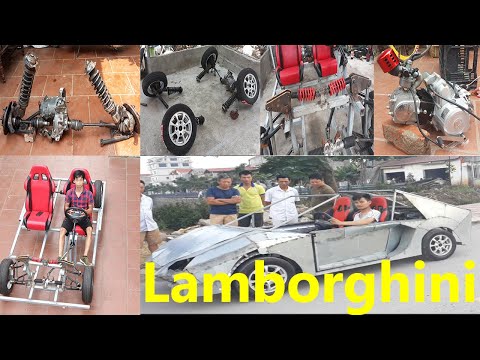 How to make a lamborghini at home