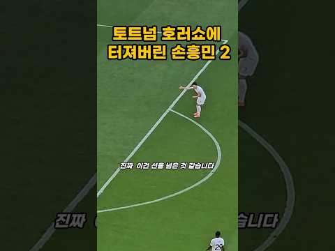 토트넘 호러쇼에 터져버린 손흥민 2 #축구 #football #손흥민 #토트넘