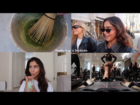 weekly vlog in Stockholm ♡ my new life,  brand trip to amsterdam, pr unboxings & my makeup routine