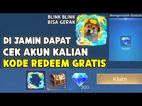 CEK AKUN KALIAN DAPAT KODE REDEEM GRATIS + BORDER LIMITED BLINK2 & GUE DAPAT DIAMOND GRATIS