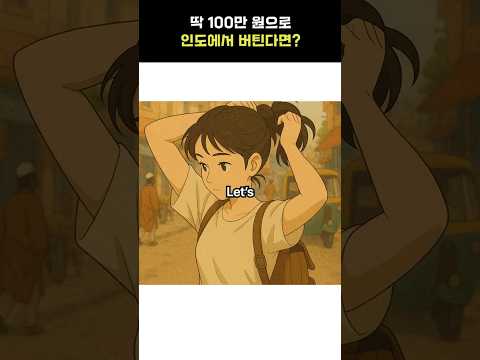 인도 물가 간접체험 하는 노래