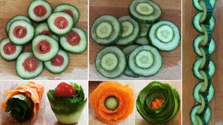 ASTUCES: Décorations avec des concombres