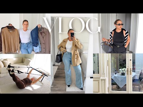 VLOG - FashionNova Fall Haul, Am I Moving Too?, Pilates Bar, SHEIN Unboxing & Recents Haul!