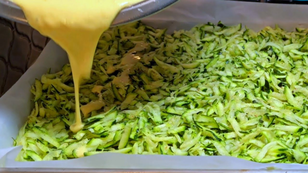 I cook zucchini like this when I want something tasty - Easy Zucchini Casserole Recipe
