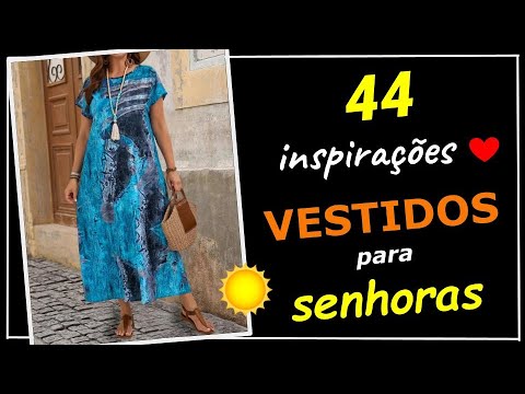 [ Vestidos para Senhoras ] 44 Vestidos Super Leves para Transformar seu Look de Verão 🥰