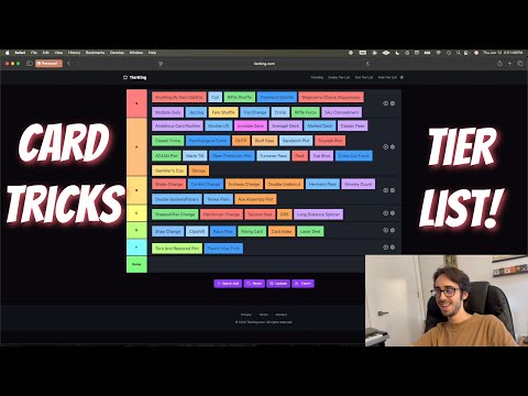 The Ultimate Card Tricks Tier List | 500K Subscribers Special
