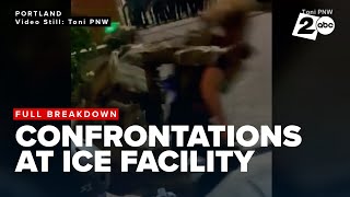 Protester alleges he was battered and assaulted by ICE agents in Portland, Oregon: A breakdown