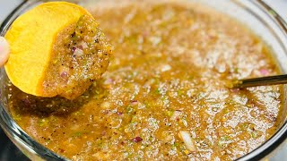 Salsa tatemada que no puede faltar en la mesa fácil y rápida !!#receta