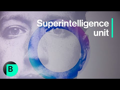 YouTube video thumbnail: Meta's Zuckerberg Launches an AI 'Superintelligence' Group