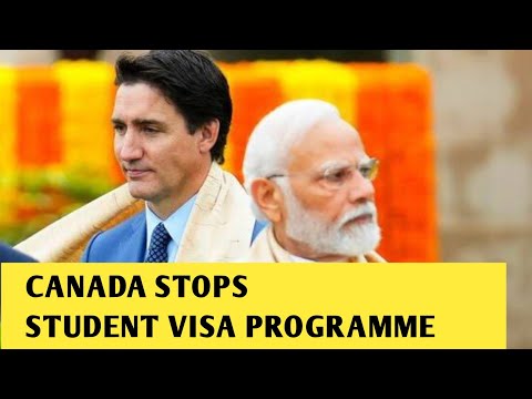 Canada Stops Student Visa Programme | India Canada Relations #breakingnews #currentaffairs