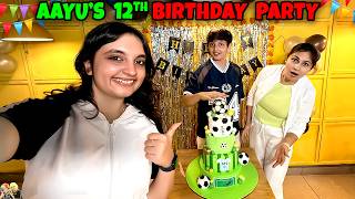 AAYU's 12th Birthday Party | 5 Story Birthday Cake | Aayu and Pihu Show
