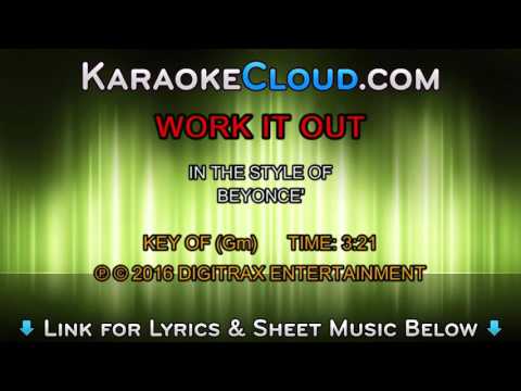 Beyonce – Work It Out (Backing Track)