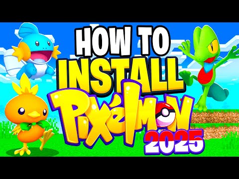 HOW TO INSTALL PIXELMON IN 2025! (Minecraft Pokémon Mod)