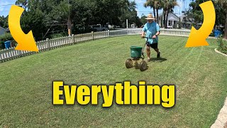 Can You Apply Multiple Lawn Treatments the Same Day
