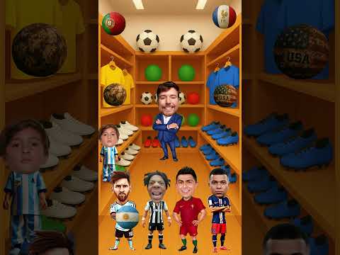 ¿Qué balón es mejor para Ronaldo Ronaldo vs Speed vs Messi  vs Mbappe⚽😍🤩📦