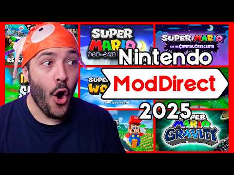 NINTENDO DIRECT 2025 pero es de MODS