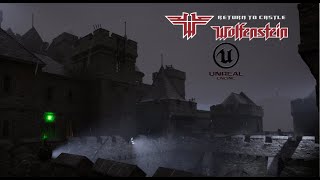 Download and play the first level from Return to Castle Wolfenstein in Unreal Engine 5