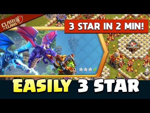 Easily 3 Star Dungeons and Clash of Dragons in Clash of Clans | coc new event attack