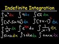 Antiderivatives and Integration Techniques