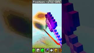 Sulfur Cube + Wind Burst Mace 💥🪂 #shorts #minecraft #gaming #crazy