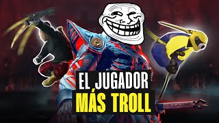 El jugador que Trollea a sus oponentes en torneos
