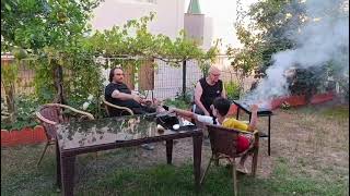 Dedem mangal yakıyor 👌#youtubeshorts #youtube #funny #keşfet 