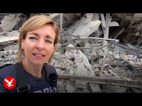 YouTube video thumbnail: Inside Lebanon’s Destroyed South Where Israel Threatens Ground Invasion