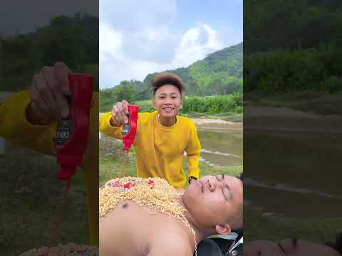 Crazy Way to Eat Noodles๐๐