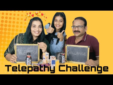 TELEPATHY CHALLENGE 🤩❤️‍🔥|Parents Edition |Husband or Wife ?😂 ആർക്കാണ് പൊരുത്തം ✨