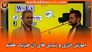 آموزش انرژی و تبدیل های آن فیزیک هفتم