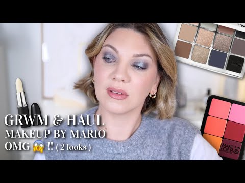 GRWM & HAUL NOUVEAUTÉS DES FÊTES : Ethereal Eyes Moonlight Palette Makeup By Mario , 2 looks.