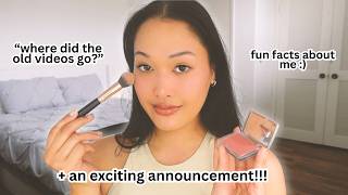 GRWM and get to know me :)