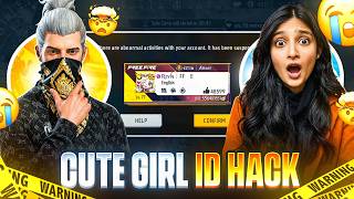 CUTE GIRL I'D HACK 🤯 NITIN ARMY GUILD IN FREE FIRE