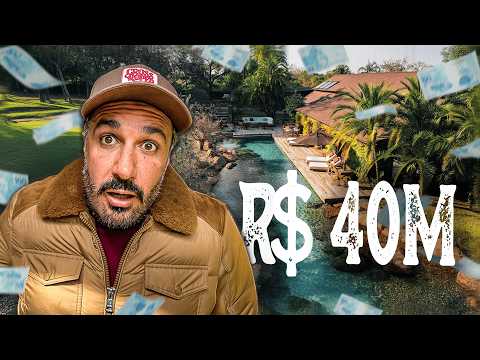 Tour pelo rancho de R$40 milhões!