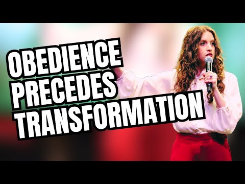 Obedience Precedes Transformation