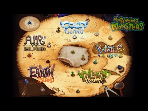 [FAN MADE] Full Book of Monsters of ALL ISLAND PART 1 Natural Islands Full Song My Singing Monsters