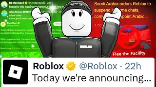 Roblox's New Announcement Is...