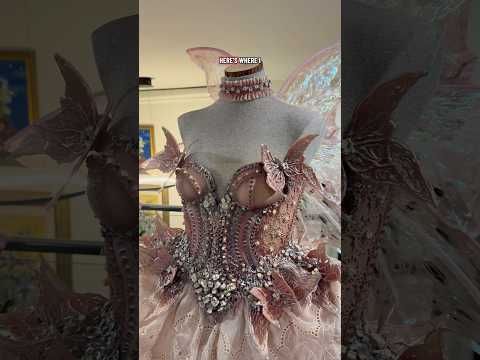 TOOTH FAIRY CORSET 🤯🦷 #halloween #halloweencostume #cosplay #halloweenparty #costume