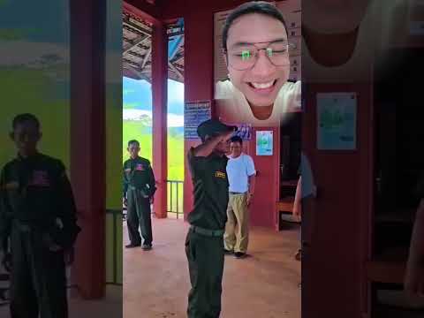 พิธีเข้ารับตำแหน่งอันทรงเกียรติเขมร #คลายเครียด #funny #เขรม #บอยเขมร #ทหารเขมร #คลิปตลก